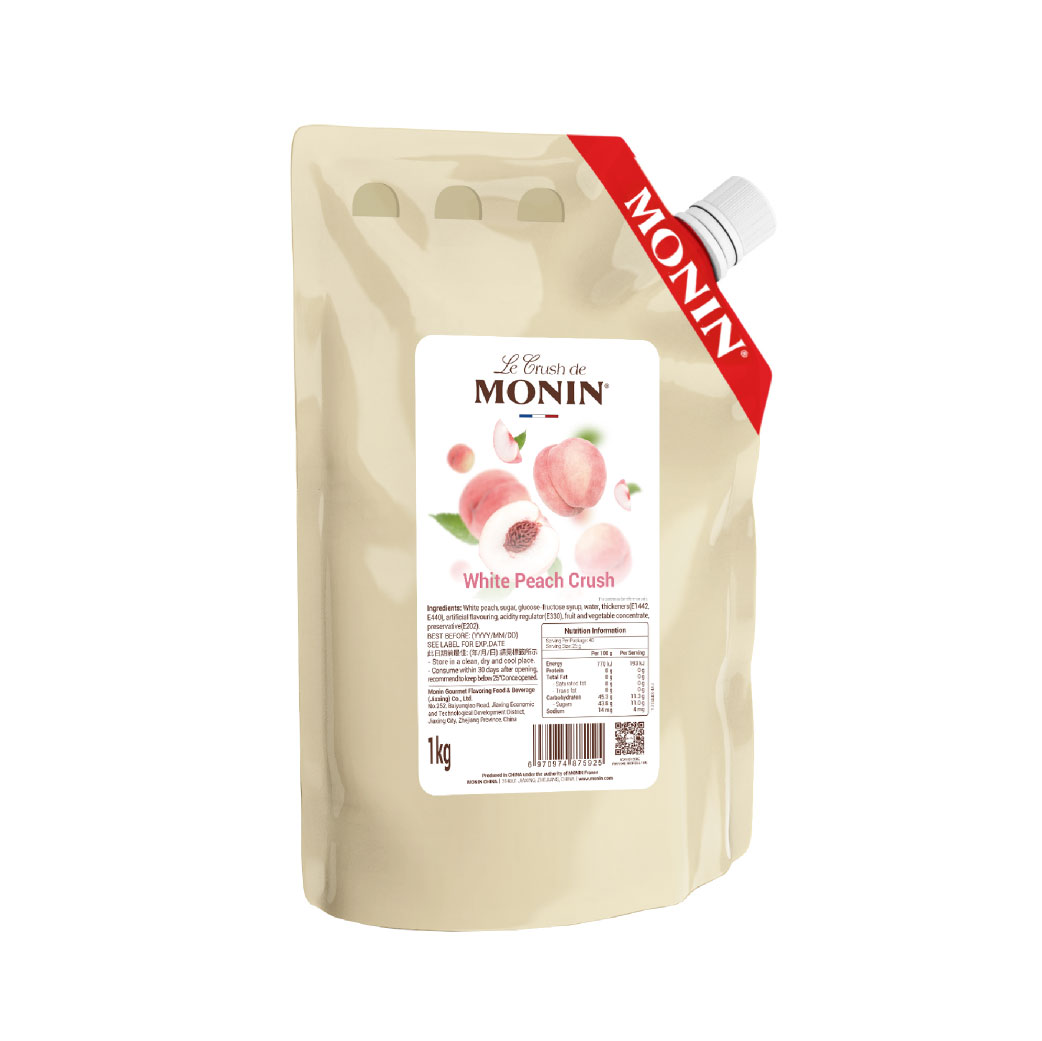 Monin Crush White Peach 1KG