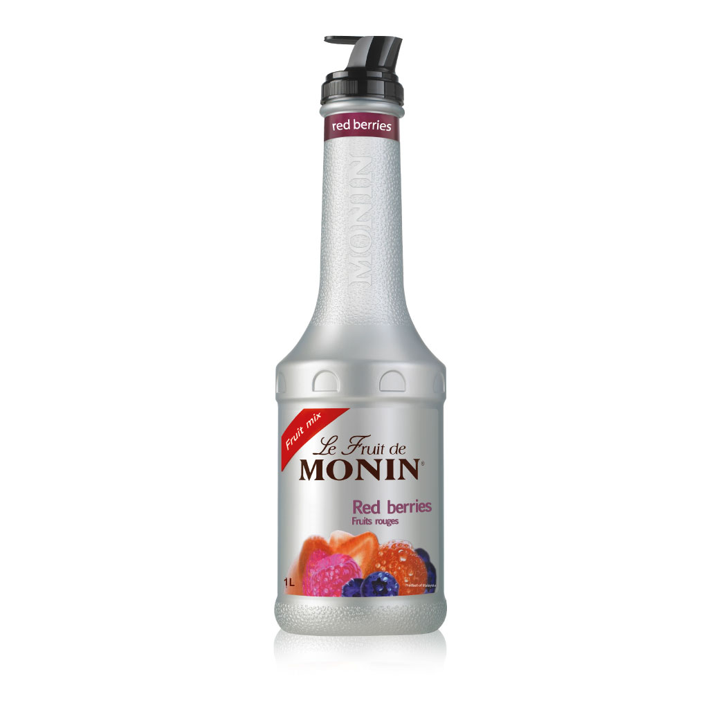 Monin Puree Red Berries 1L