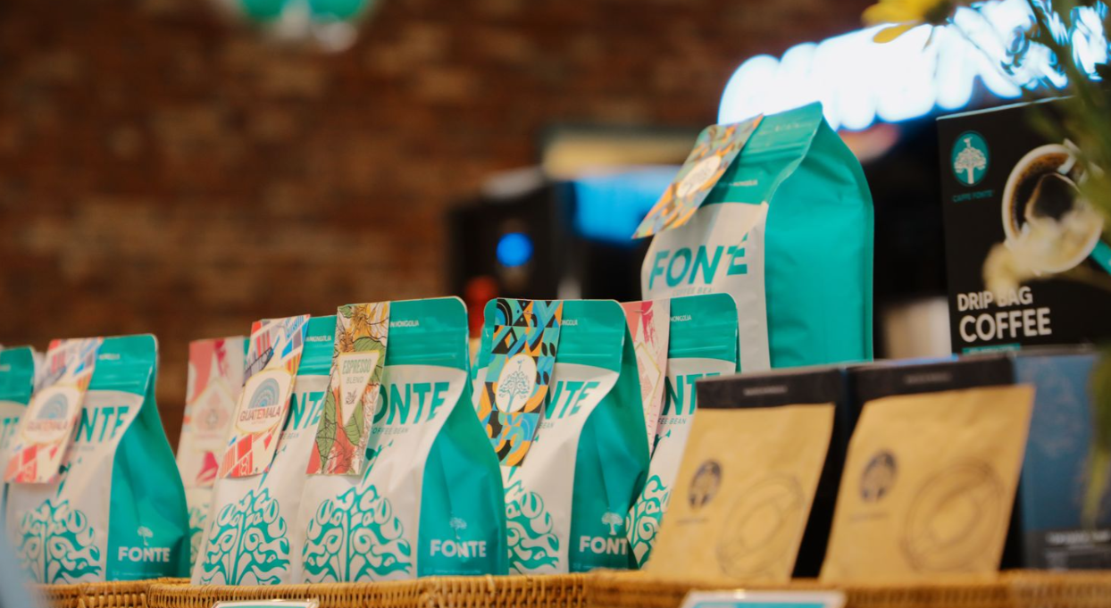 Fonte Coffee bean