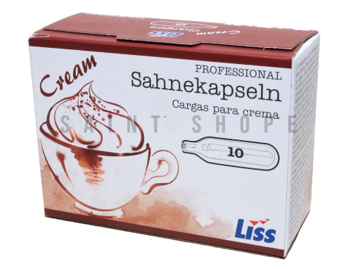 Liss Whipping Cream Gas N2O - Pack